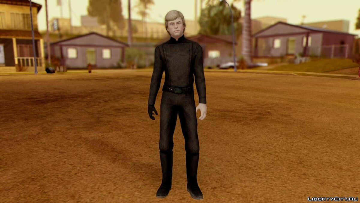 Скачать Star Wars The Force Unleashed Luke Skywalker Pack для GTA San  Andreas