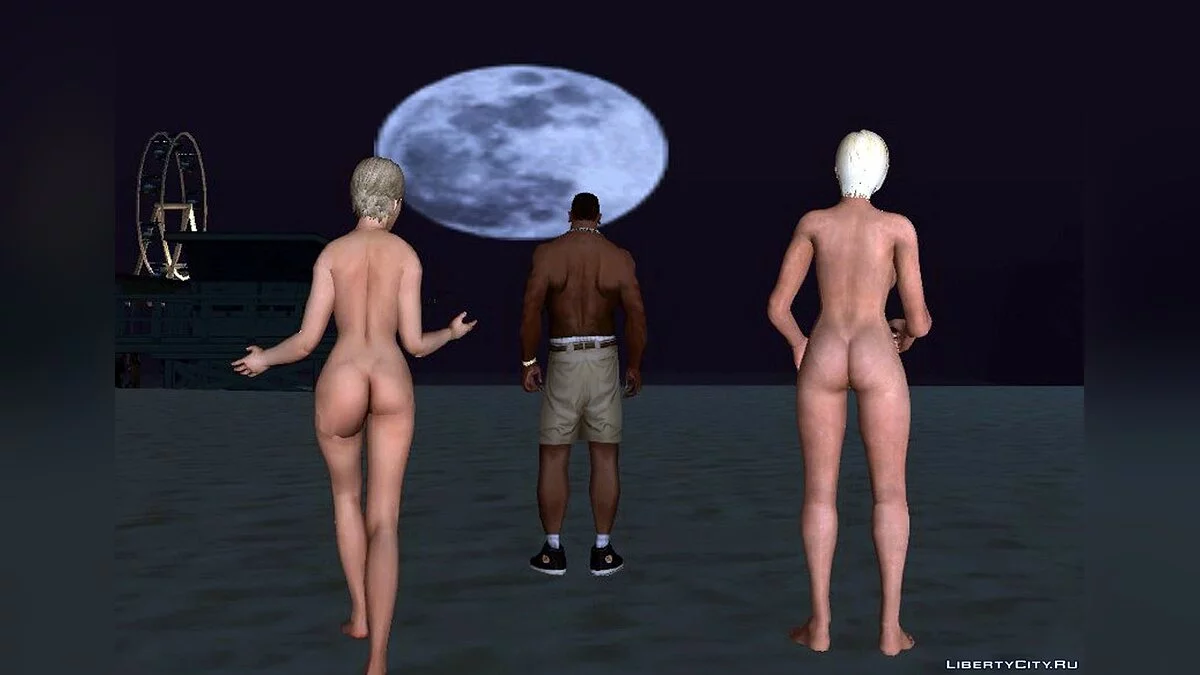 Lisa & Sherry Nude / GTA San Andreas