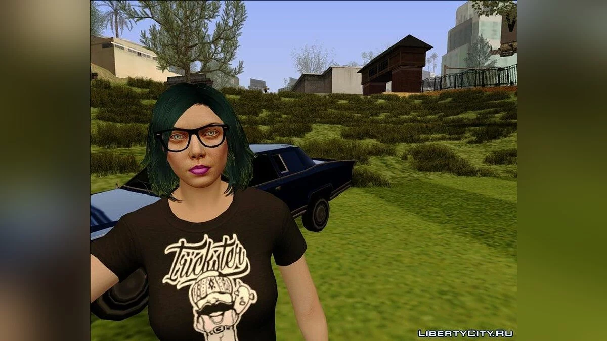 Skin Female #2 from GTA V Online / GTA San Andreas