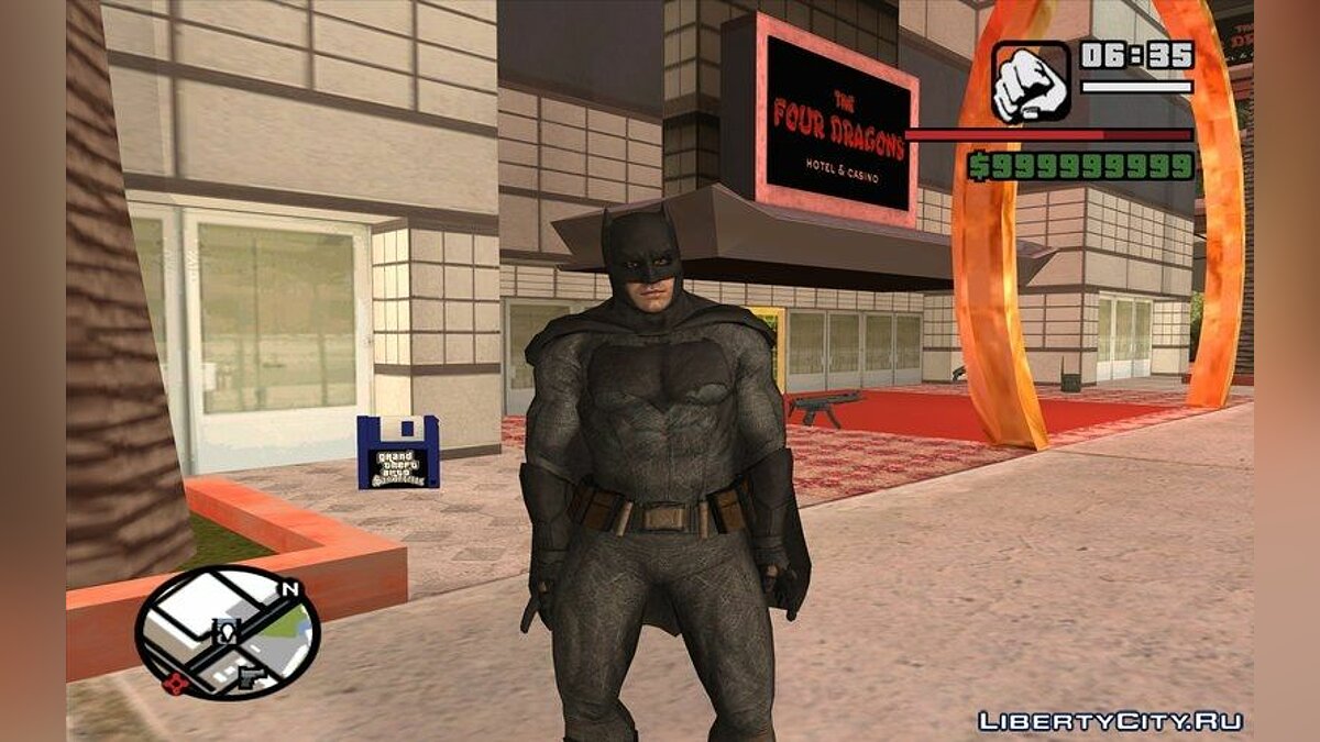 Скачать Skins From Batman V. Superman - Dawn Of Justice для GTA San Andreas