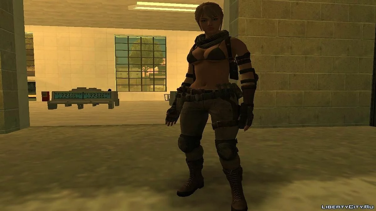 Victoria Kanayeva from Phantomers / GTA San Andreas