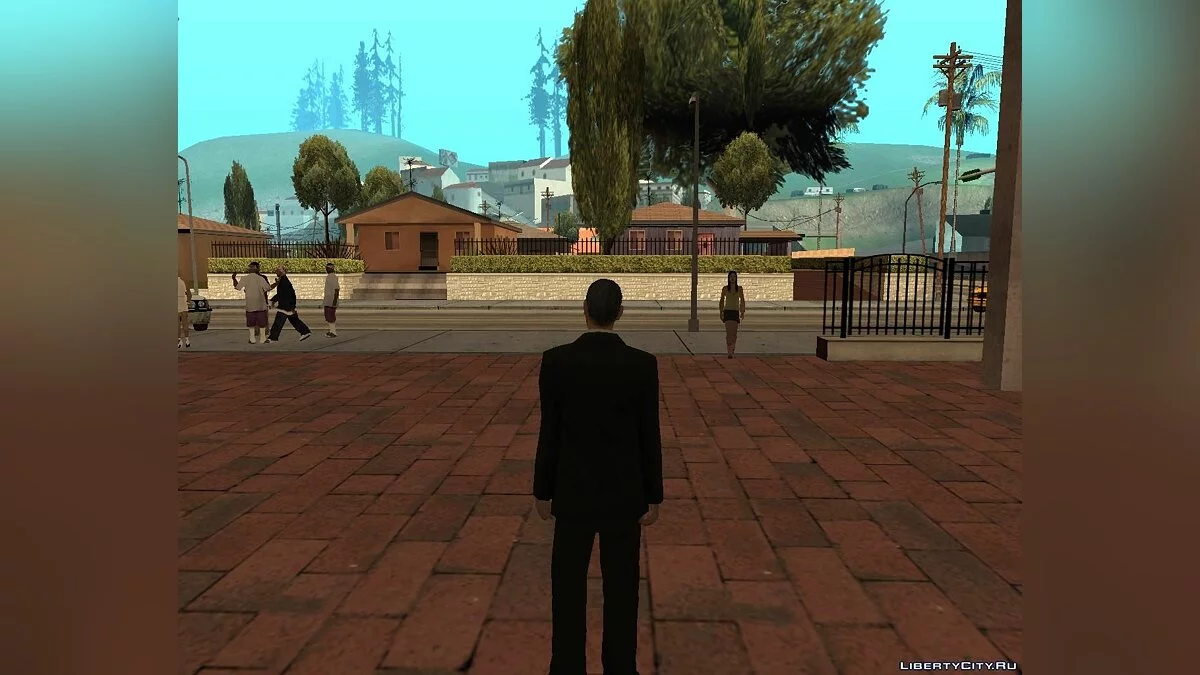 Замена wmomib (Агент ФБР) + Замена CJ от Кота! / GTA San Andreas