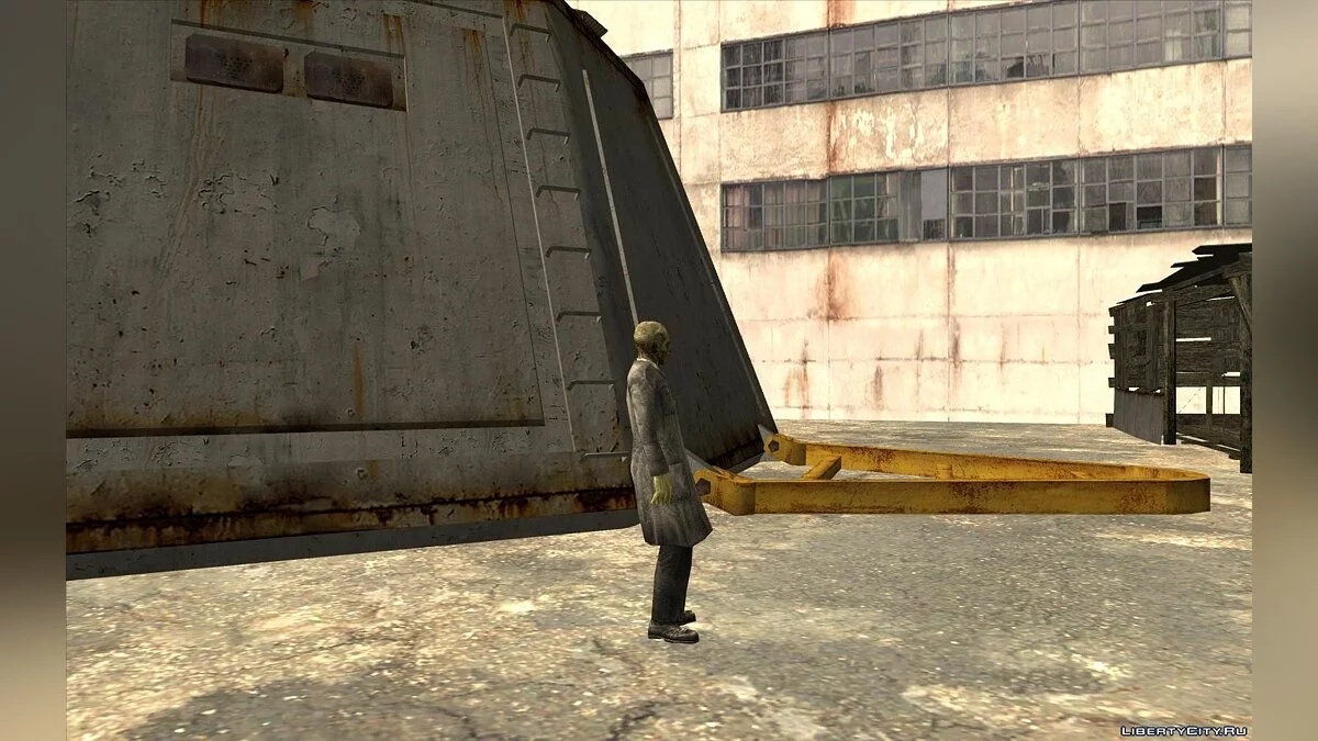 Зомби учёный из S.T.A.L.K.E.R. / GTA San Andreas