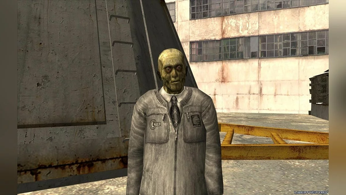 Зомби учёный из S.T.A.L.K.E.R. / GTA San Andreas