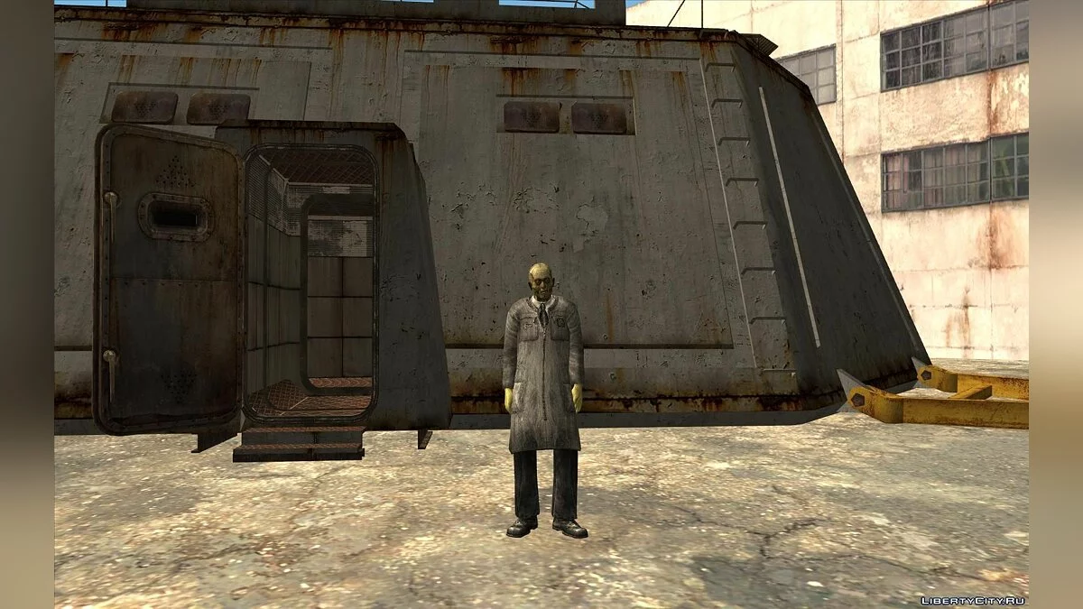 Зомби учёный из S.T.A.L.K.E.R. / GTA San Andreas