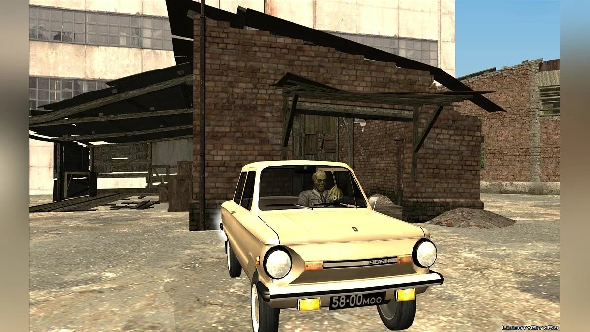 Зомби учёный из S.T.A.L.K.E.R. / GTA San Andreas