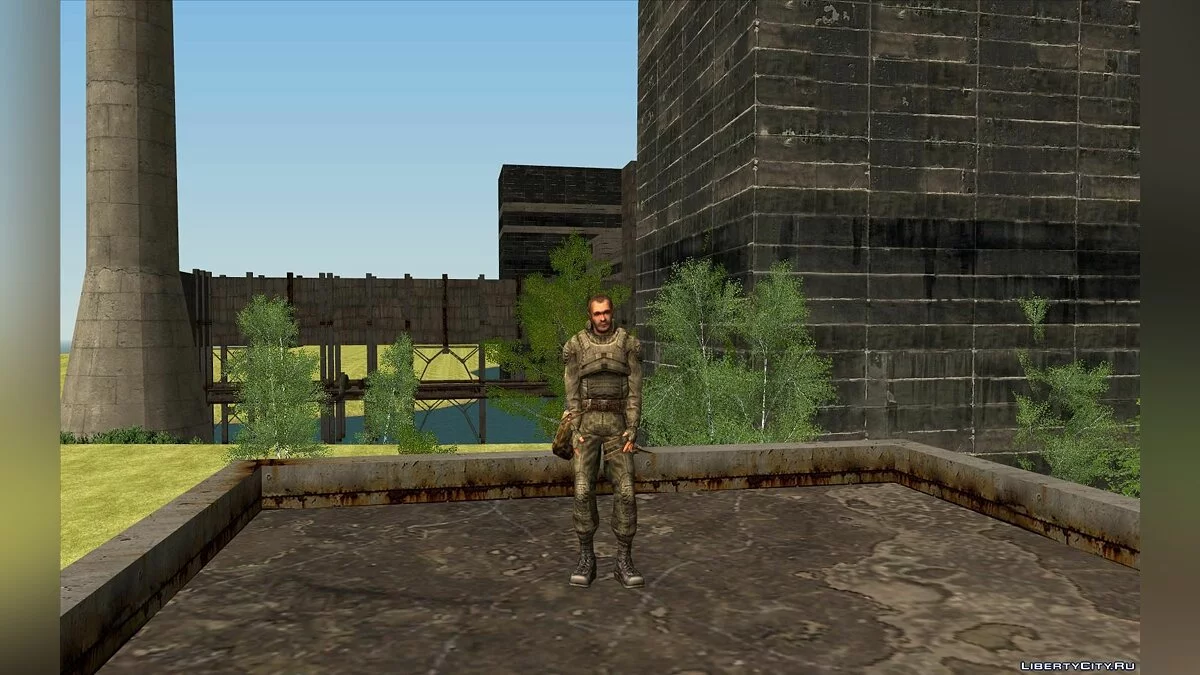 Крот из S.T.A.L.K.E.R. / GTA San Andreas
