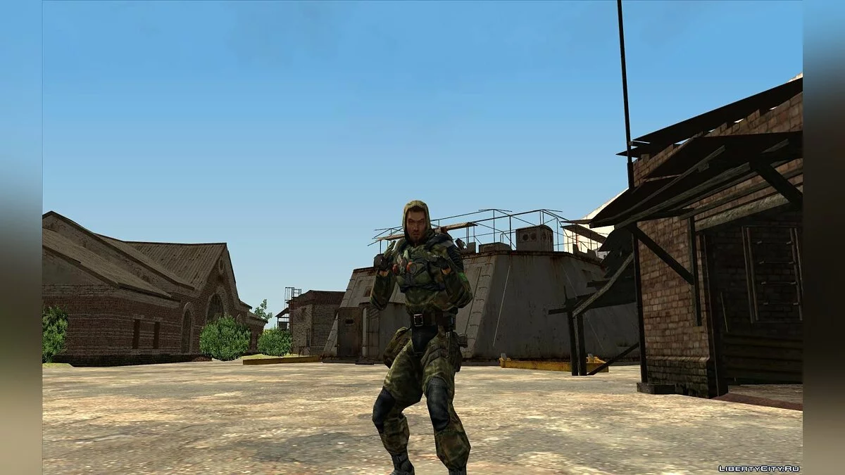 Лукаш (лидер свободы) из S.T.A.L.K.E.R. / GTA San Andreas