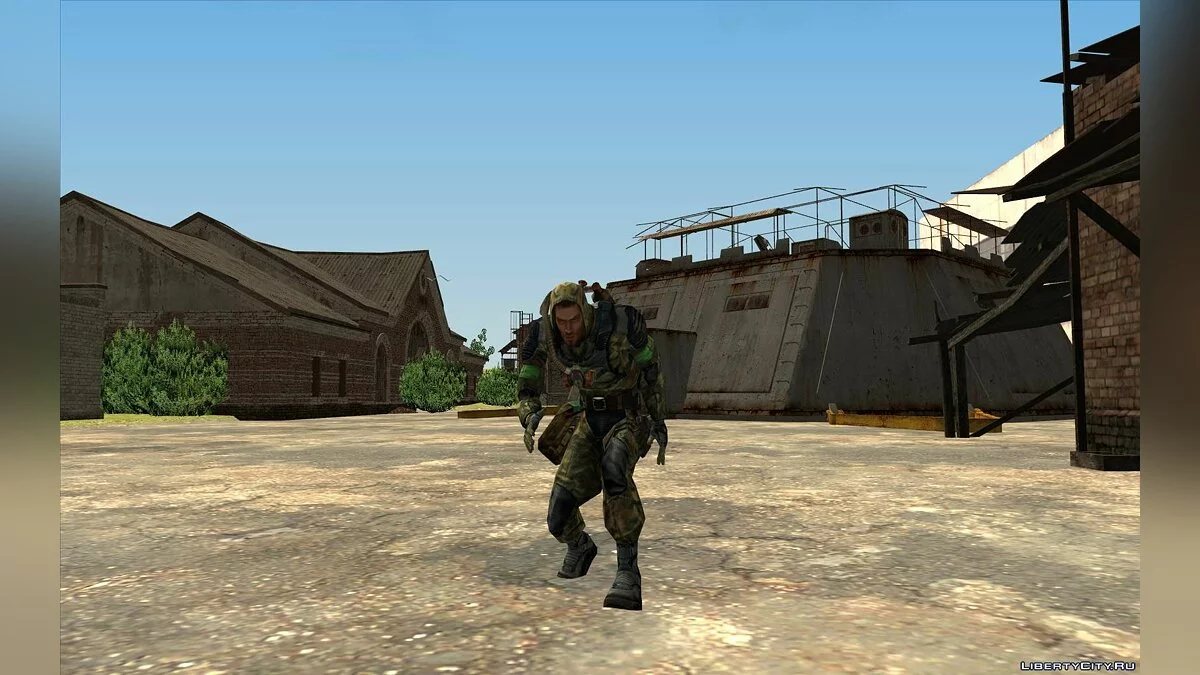 Лукаш (лидер свободы) из S.T.A.L.K.E.R. / GTA San Andreas