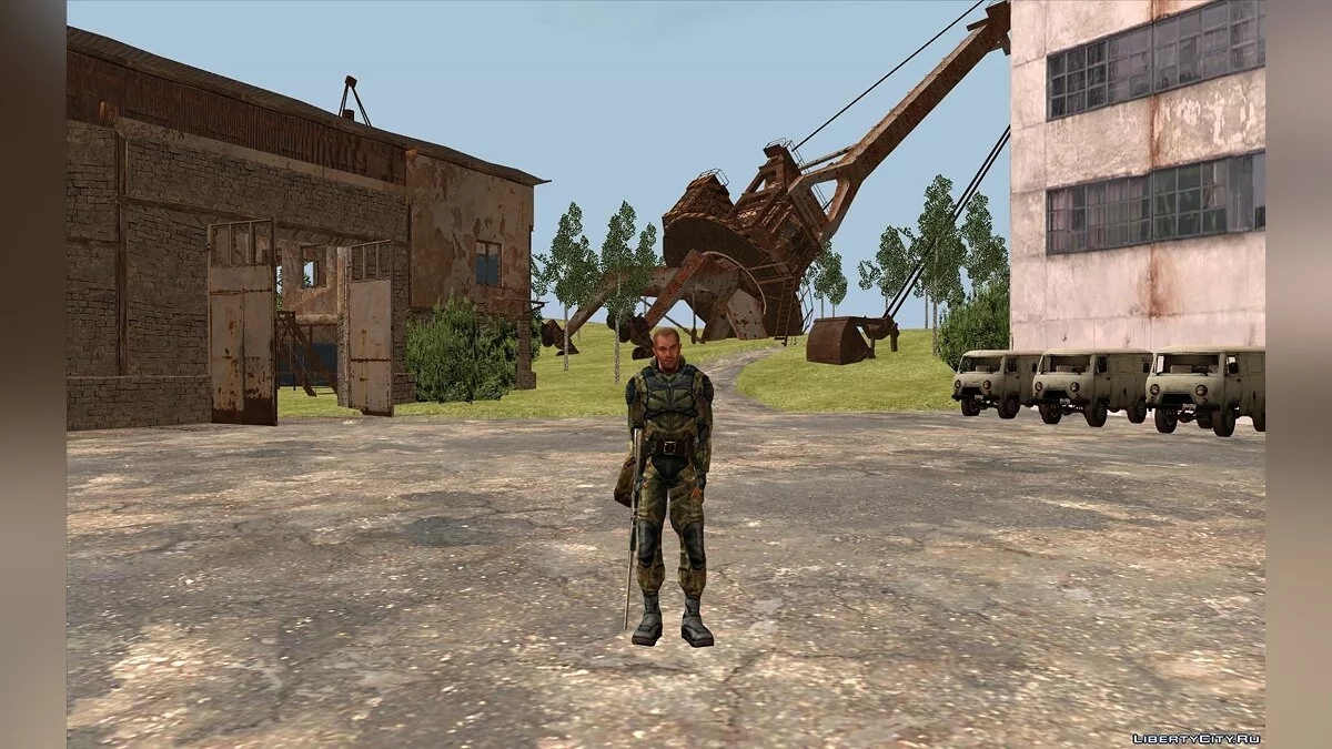 Макс из S.T.A.L.K.E.R. / GTA San Andreas