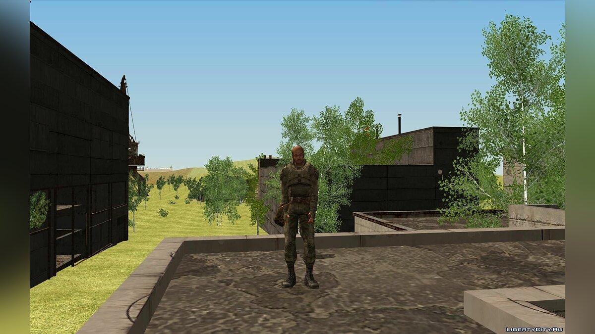 Скачать Проводник из S.T.A.L.K.E.R. для GTA San Andreas