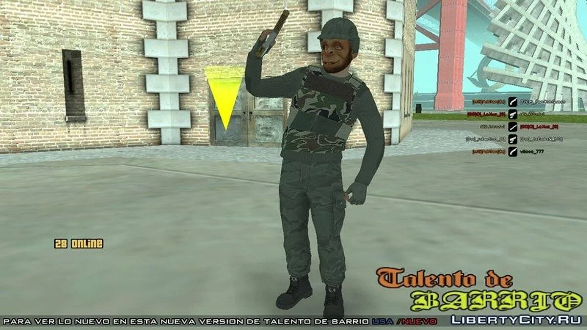 Random Skin из GTA Online для GTA San Andreas / GTA San Andreas