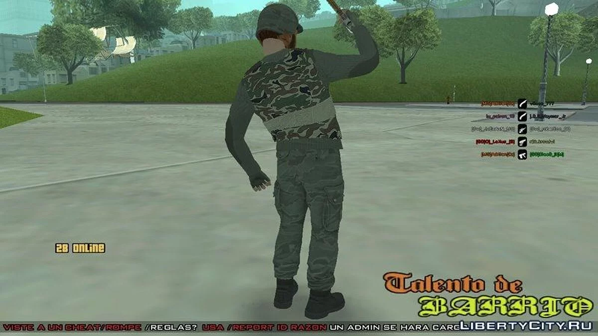 Random Skin из GTA Online для GTA San Andreas / GTA San Andreas