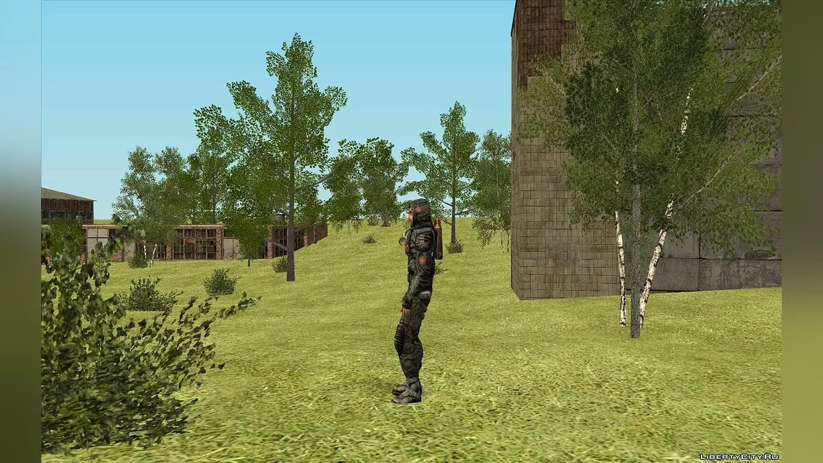 Сержант Пличко из S.T.A.L.K.E.R. / GTA San Andreas