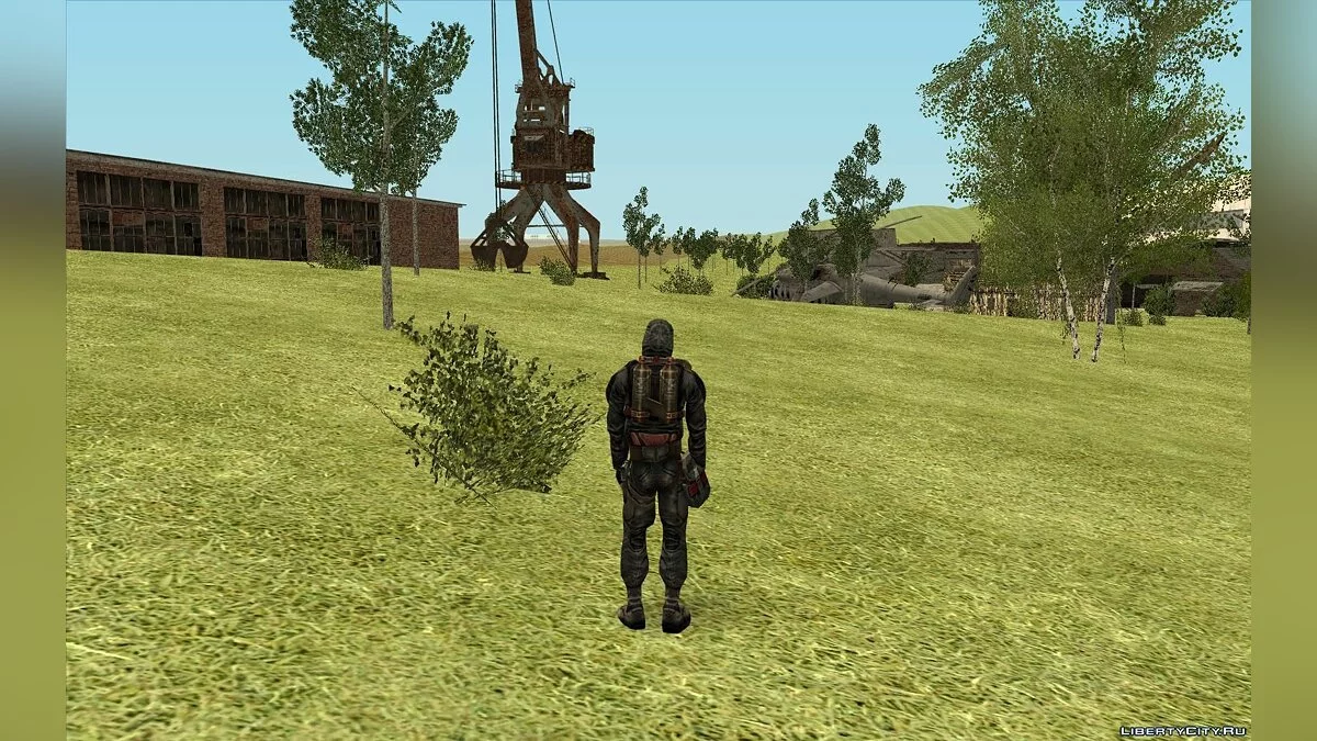 Сержант Пличко из S.T.A.L.K.E.R. / GTA San Andreas