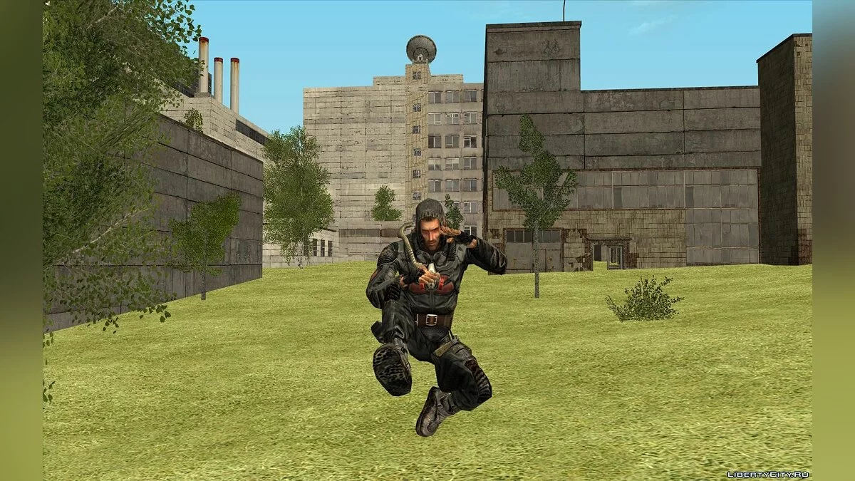 Сержант Пличко из S.T.A.L.K.E.R. / GTA San Andreas