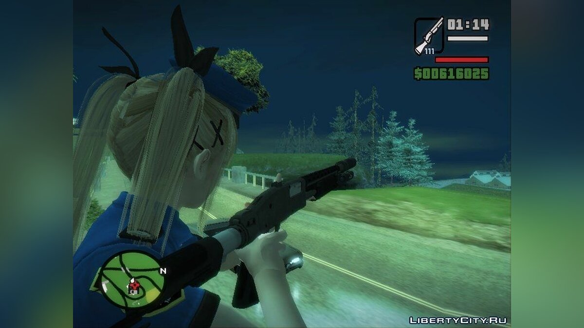 Скачать Dead Or Alive 5:Last Round - Marie Rose (Police V2) для GTA San  Andreas