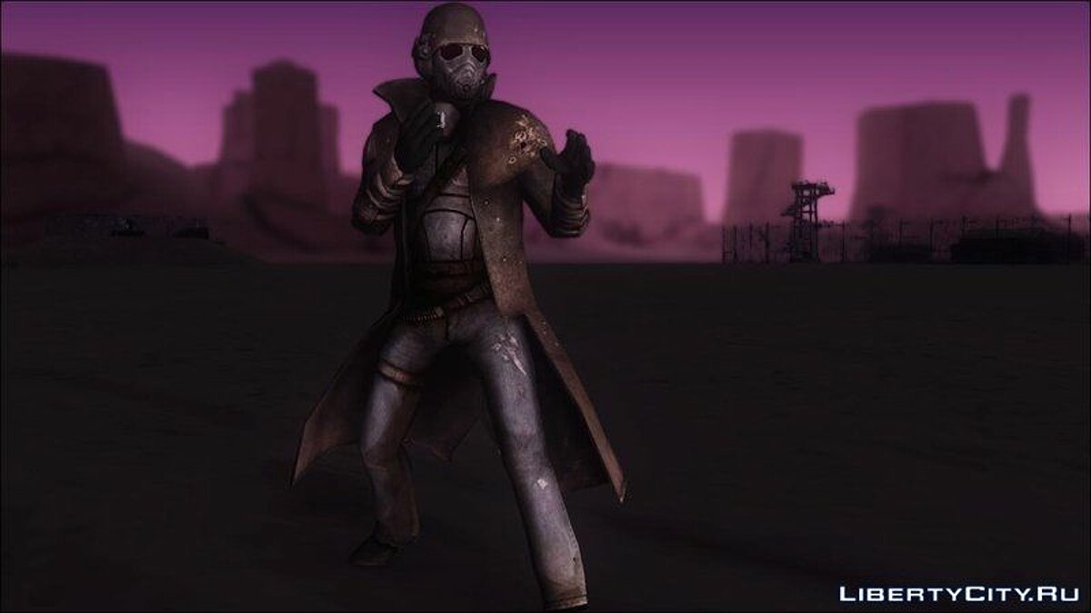 Скачать Fallout New Vegas Desert Ranger для GTA San Andreas