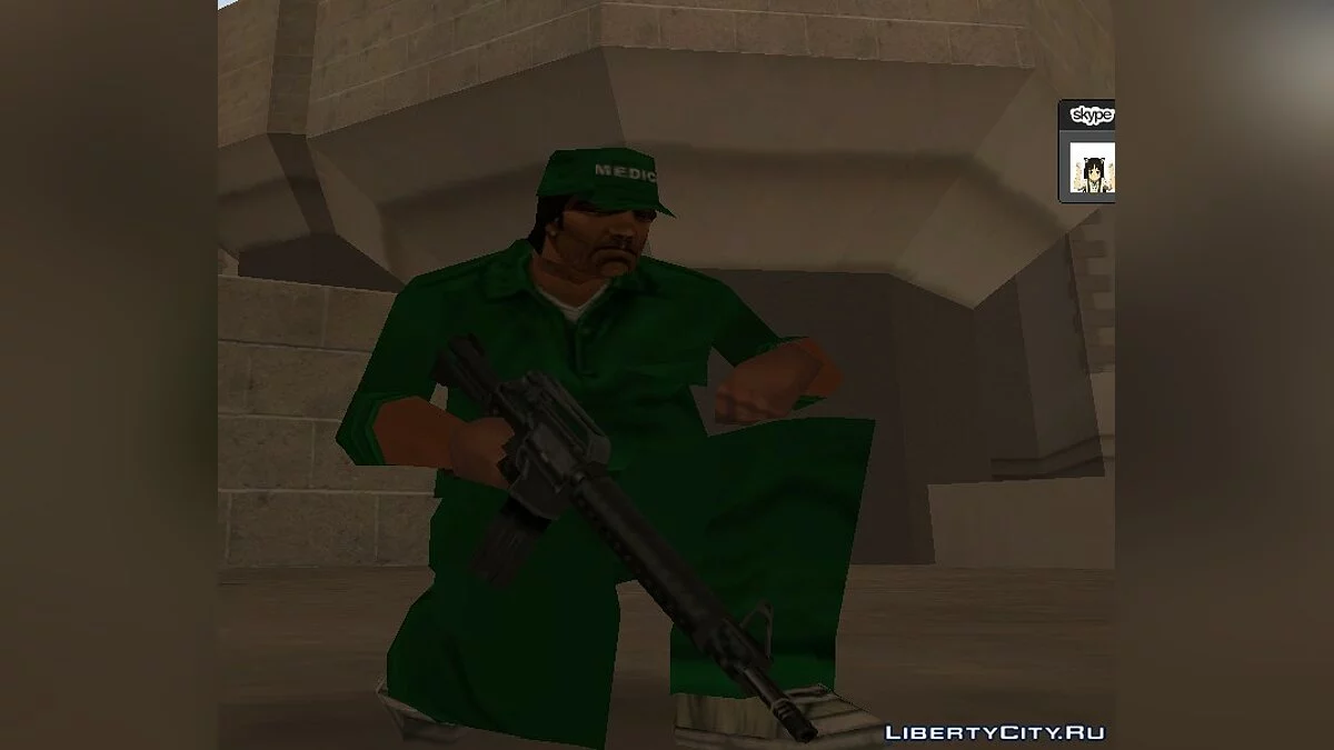 GTA3 Medic - laemt1 / GTA San Andreas