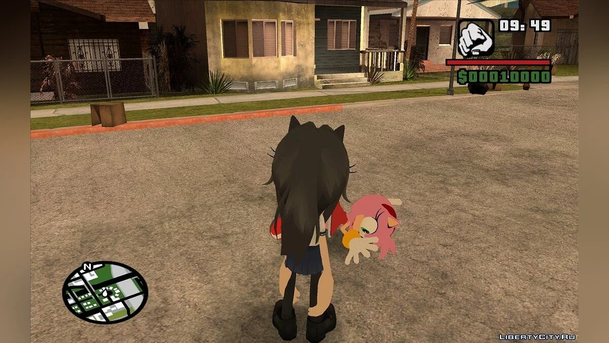 Яндере-чан (Sonic Style) / GTA San Andreas