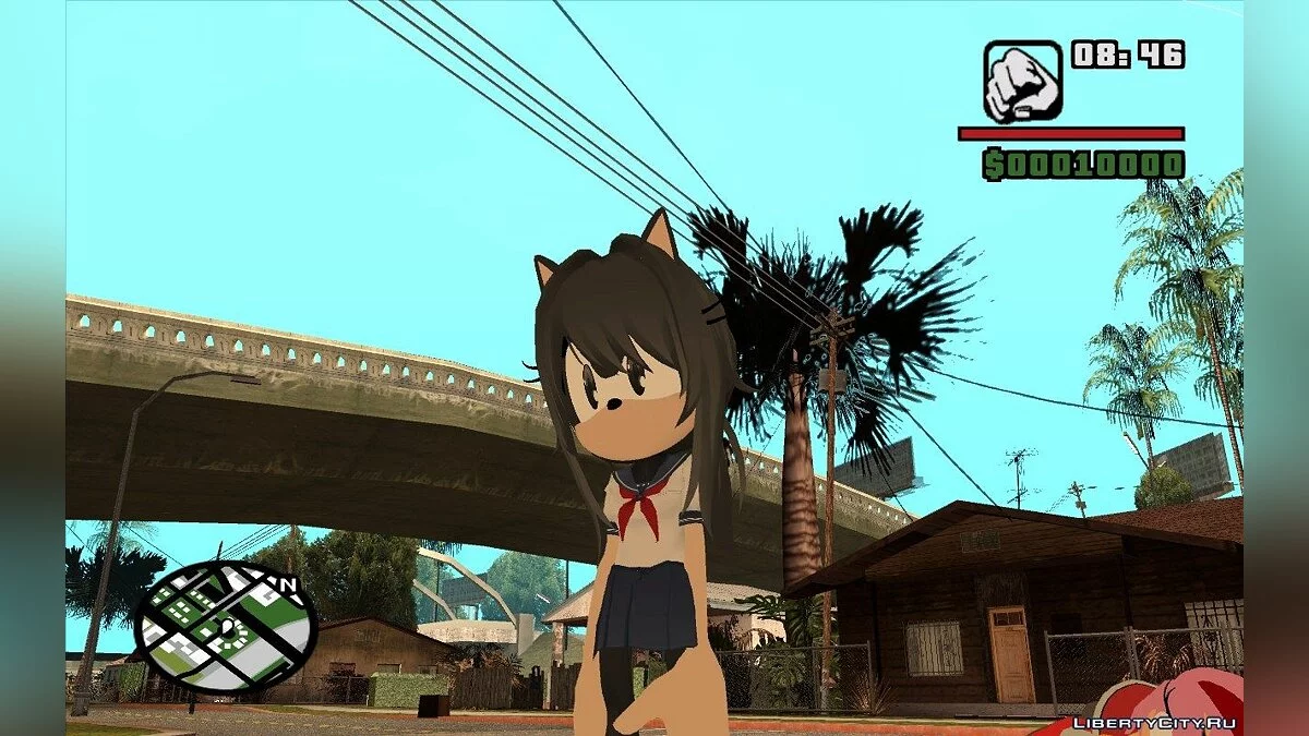 Яндере-чан (Sonic Style) / GTA San Andreas