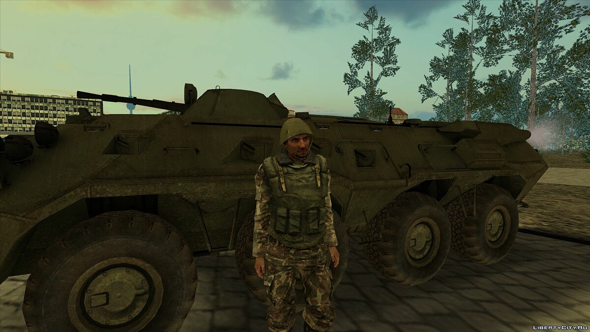 Скачать Soviet soldiers (World in Conflict: Soviet Assault) для GTA San  Andreas