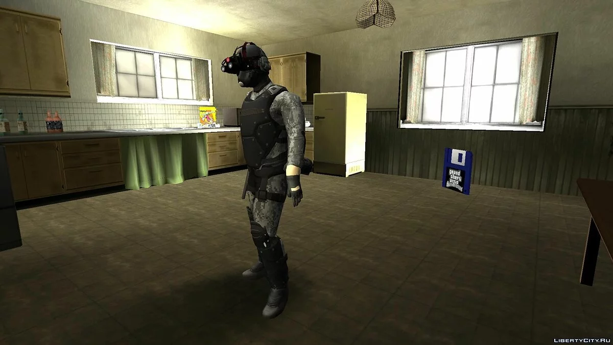 Cloaker fix and Russian Cloaker from PAYDAY2 / GTA San Andreas