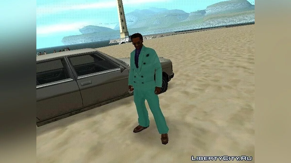 Полная замена CJ на Вэнса из VCS / GTA San Andreas