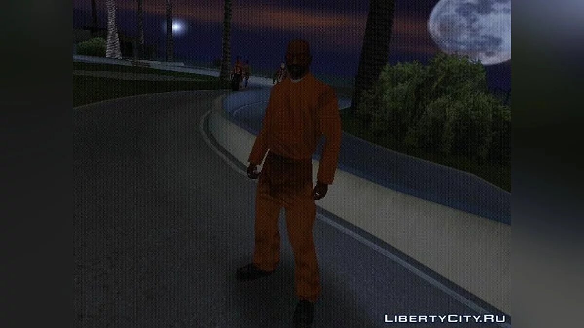Полная замена CJ на Вэнса из VCS / GTA San Andreas