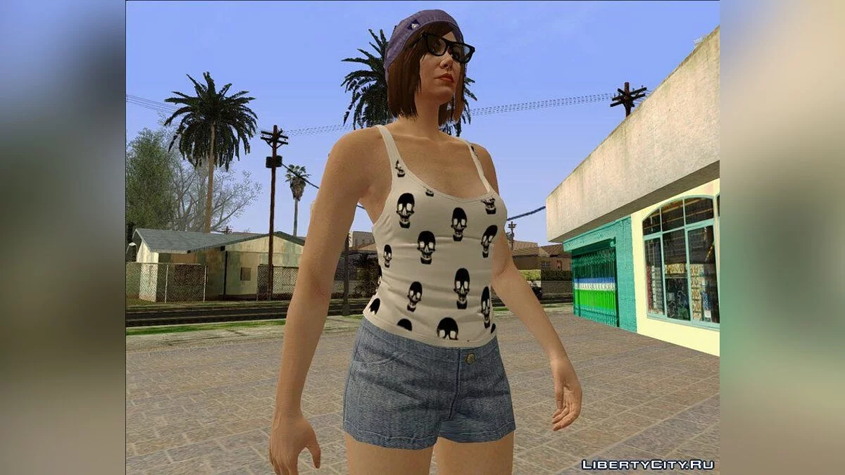 Female Skin #3 from GTA V Online / GTA San Andreas