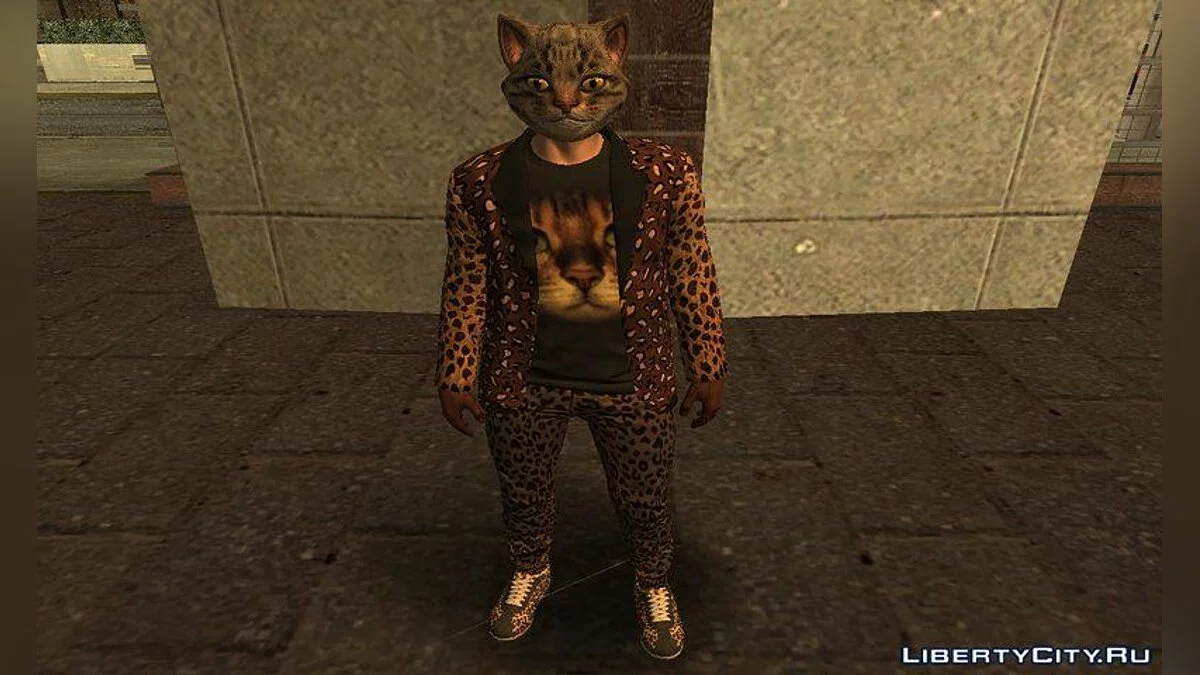 HIPSTER FELINE SKIN GTA Online (Normal Map) / GTA San Andreas