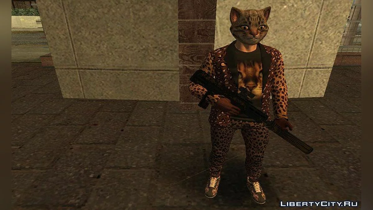 HIPSTER FELINE SKIN GTA Online (Normal Map) / GTA San Andreas