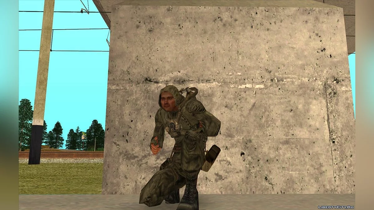 Арни из S.T.A.L.K.E.R. / GTA San Andreas