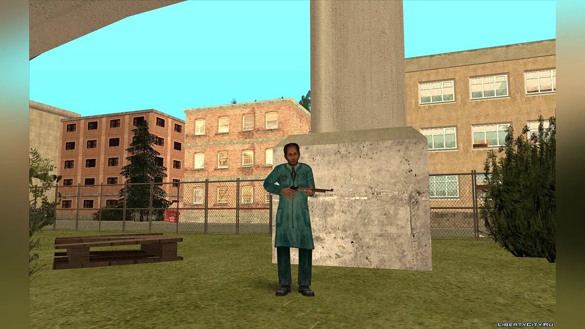 Билдовский учёный из S.T.A.L.K.E.R. / GTA San Andreas