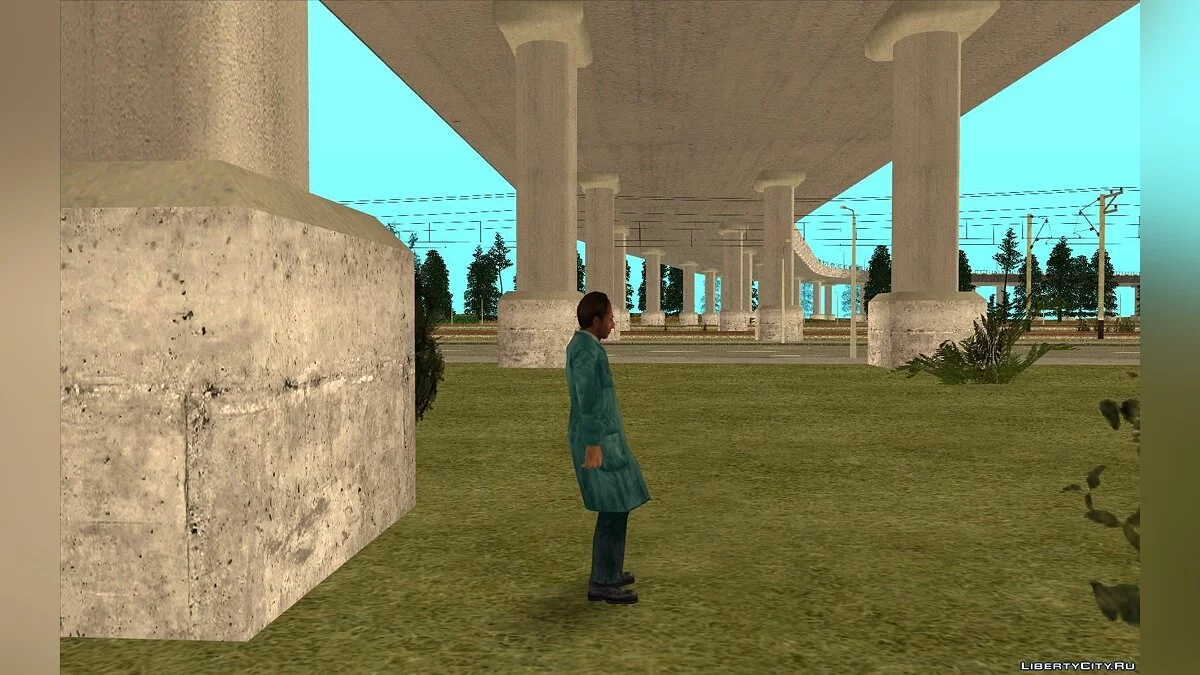 Билдовский учёный из S.T.A.L.K.E.R. / GTA San Andreas