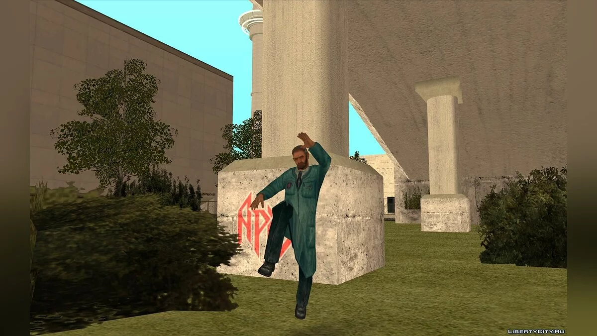 Долговязый из S.T.A.L.K.E.R. / GTA San Andreas
