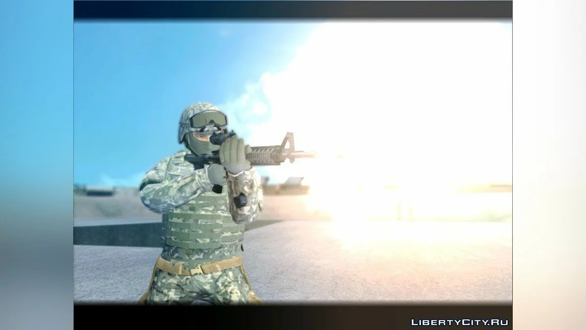 New Military USA skin / GTA San Andreas
