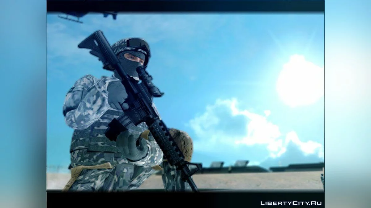 New Military USA skin / GTA San Andreas