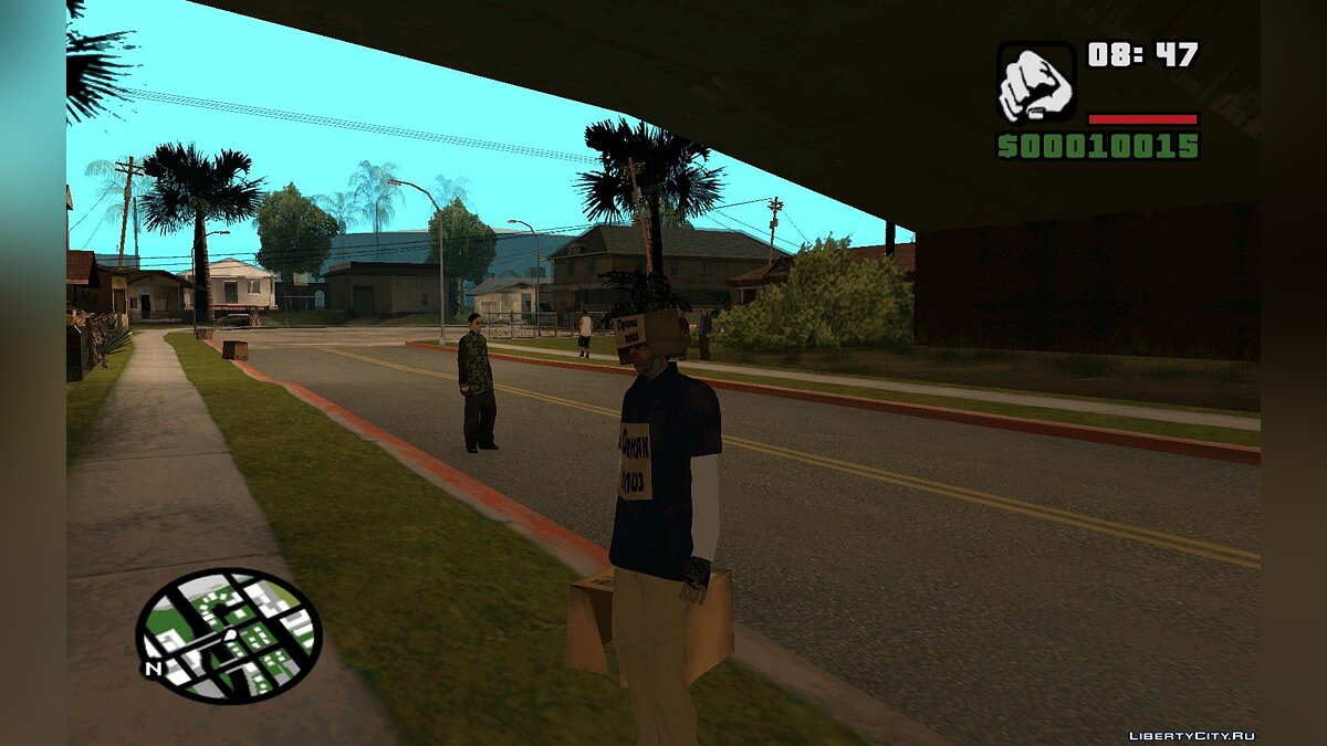 Замена скинов Homeless (swmotr3.dff, swmotr3.dff) в GTA San Andreas (10  файлов) / Файлы отсортированы по скачиваниям в порядке возрастания