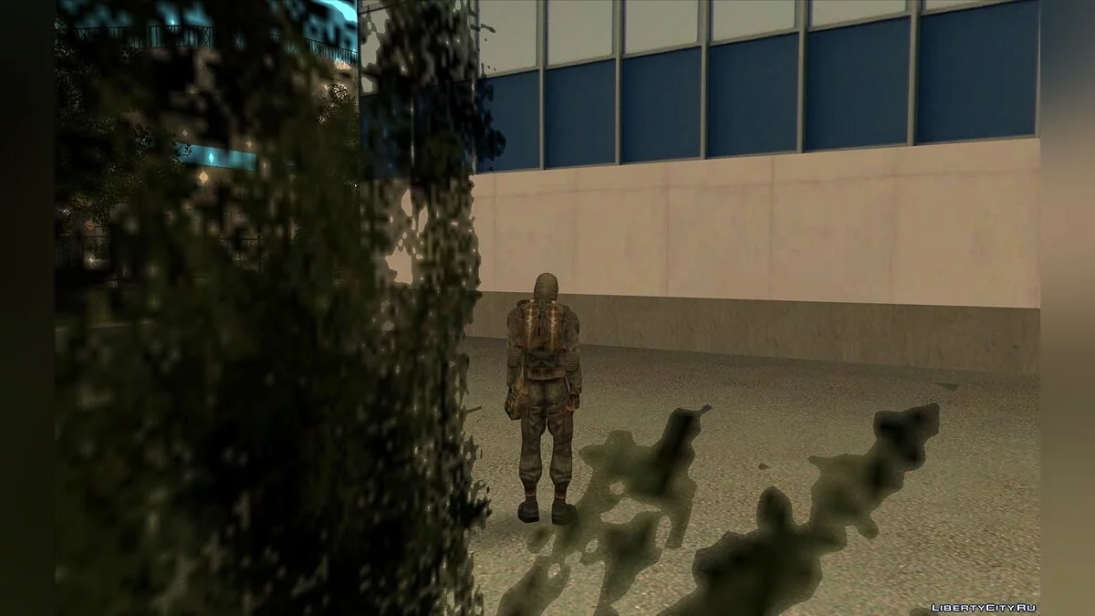 Серый из S.T.A.L.K.E.R. / GTA San Andreas