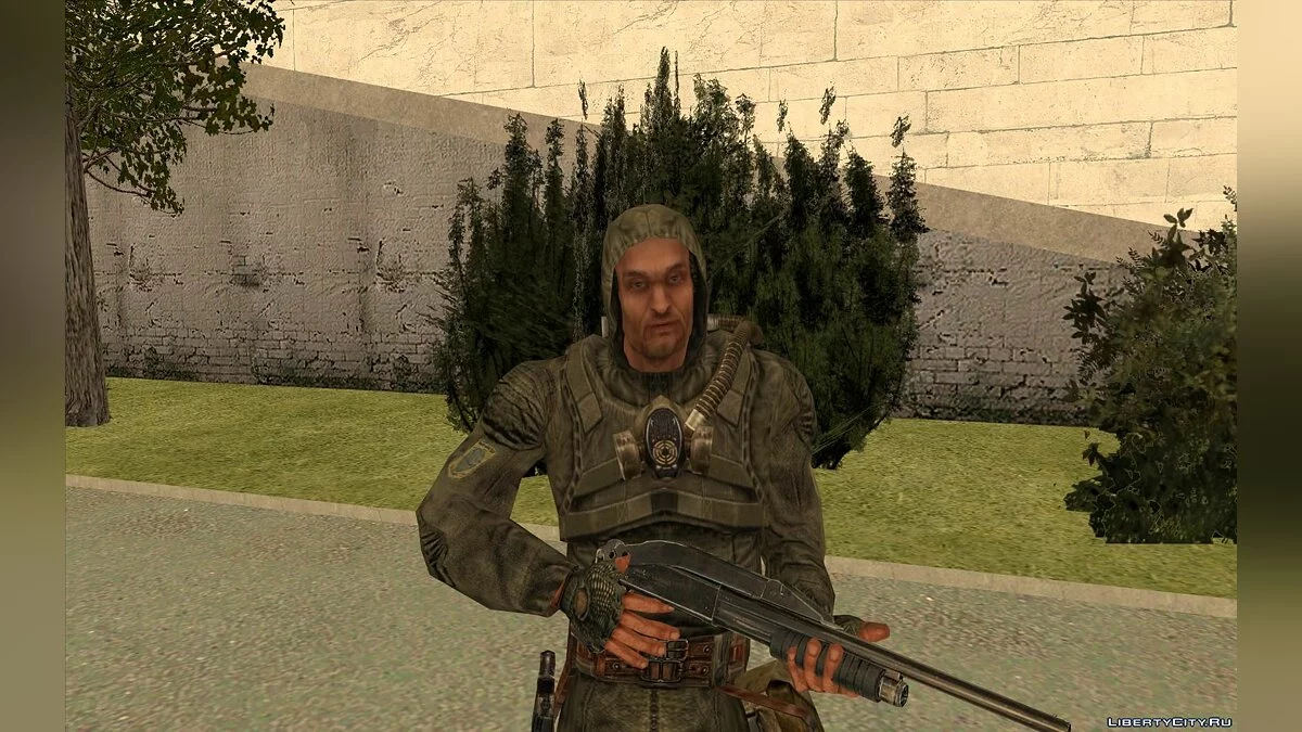 Серый из S.T.A.L.K.E.R. / GTA San Andreas