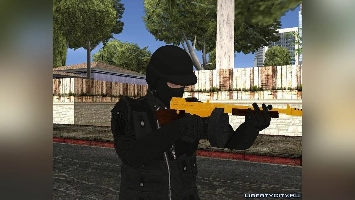 Skin from GTA Online (Heists DLC) / GTA San Andreas