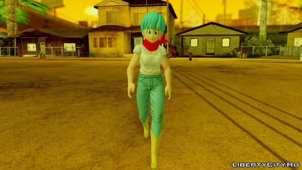 Dragon Ball Xenoverse 2 Bulma DBS v2 / GTA San Andreas