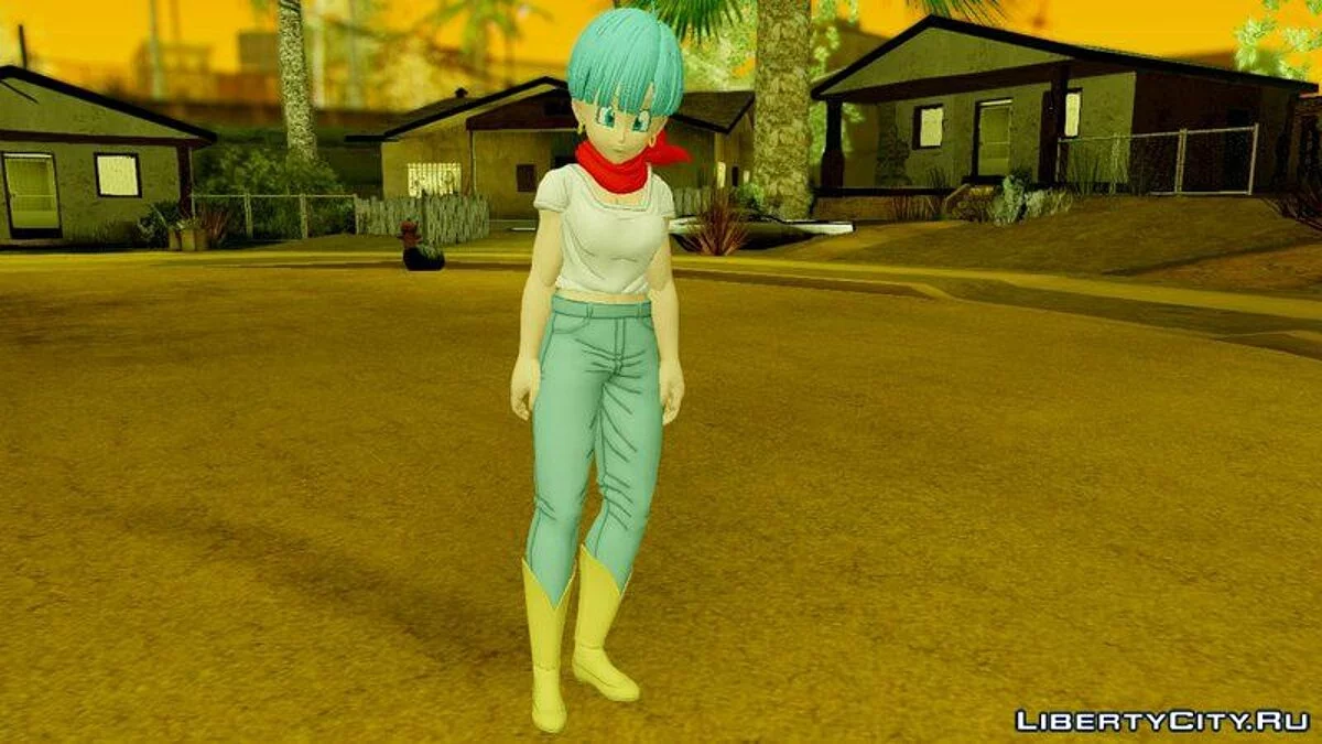 Dragon Ball Xenoverse 2 Bulma DBS v2 / GTA San Andreas
