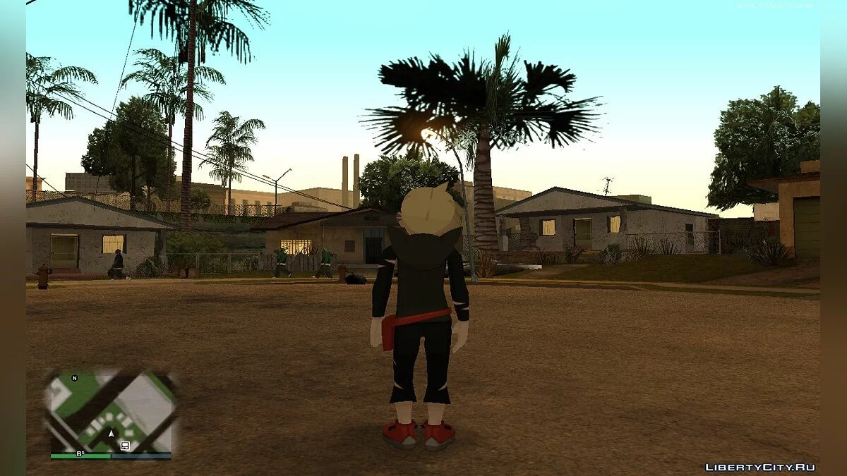 Gladion - Pokйmon Sun/Moon / GTA San Andreas