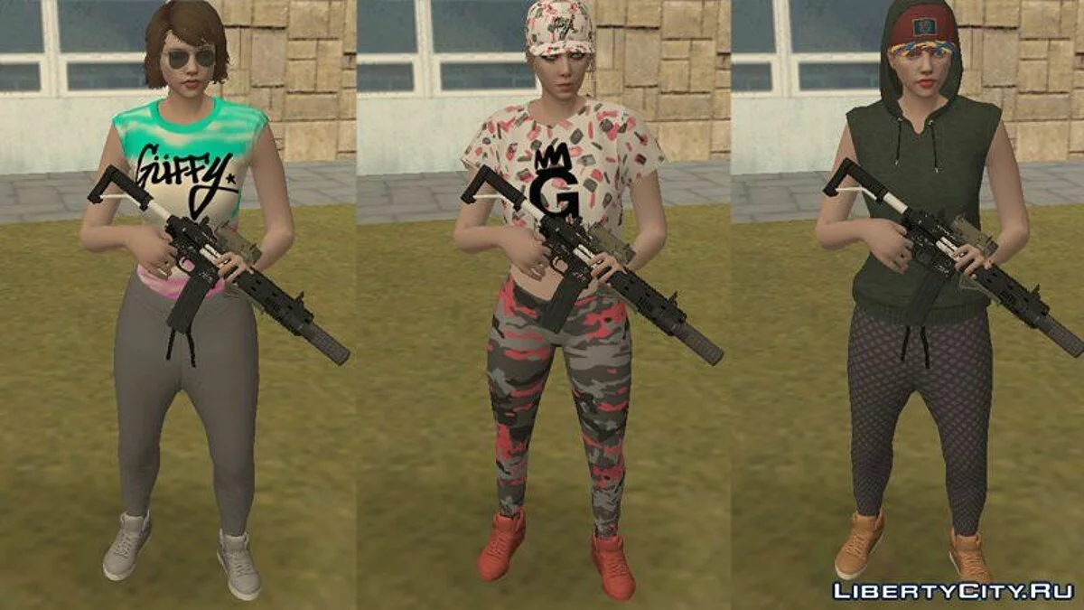 GTA Online Skins Pack (Import/Export) / GTA San Andreas