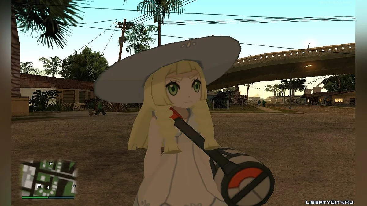 Lillie - Pokémon Sun/Moon / GTA San Andreas