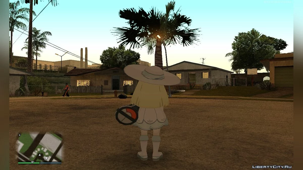 Lillie - Pokémon Sun/Moon / GTA San Andreas