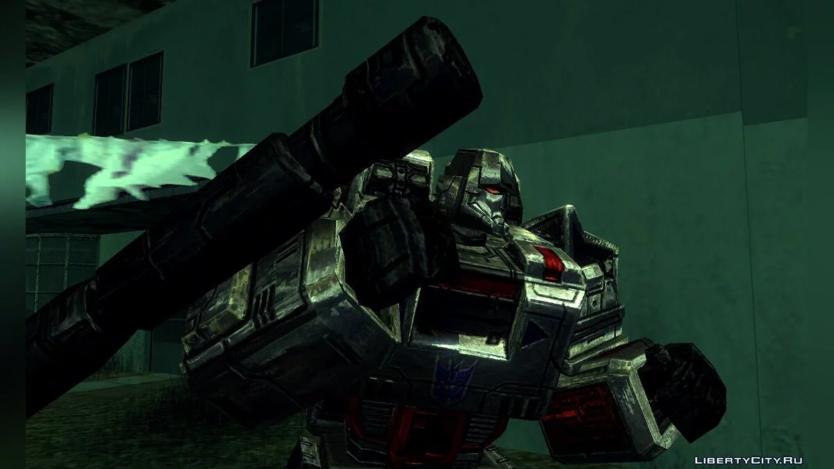 Оптимус Прайм и Мегатрон из TRANSFORMERS: Earth Wars / GTA San Andreas
