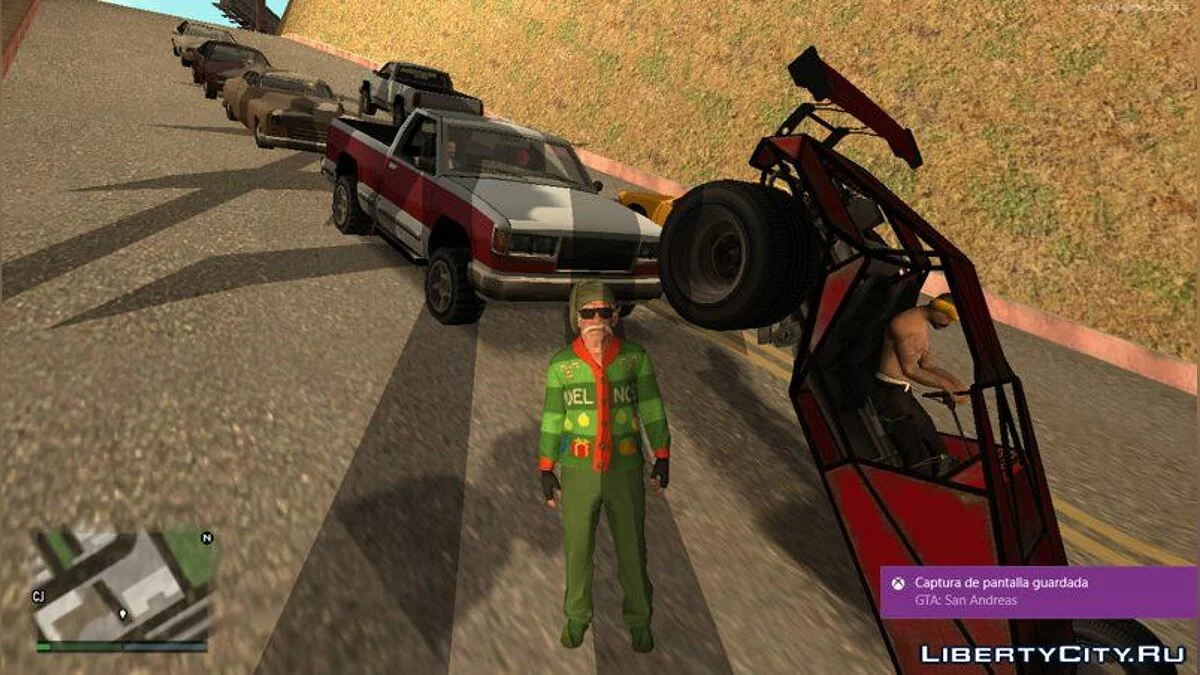 Special Christmas Skin from GTA V / GTA San Andreas
